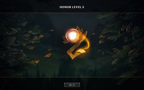 honor level league of legends.